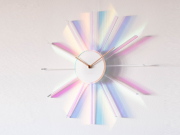 NEXTIME ネクスタイム プリズム ラジアントクロック PRISM LADIANT  ウォールクロック 掛け時計 NXT-J061