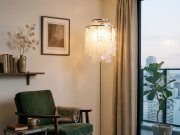 シェル フロアランプ SHELL FLOOR LAMP  LCLP-008SV 【HERMOSA】ハモサ
