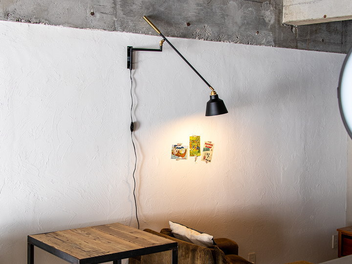 デラックスコラット 1灯アームウォールランプ DX-KORAT   TC-1029 【TIC】