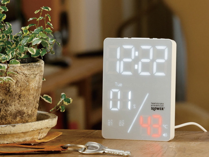 LED サーモアラートクロック AZUL THERMO ALERT CLOCK SLW416 SLW417 【スロウワー】 SLOWER
