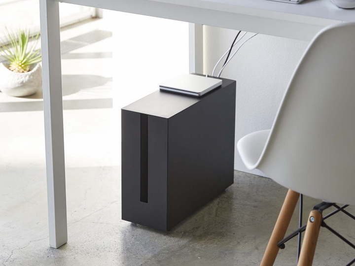 TOWER（タワー）キャスター付きケーブル収納ラック 5403 5404 山崎実業