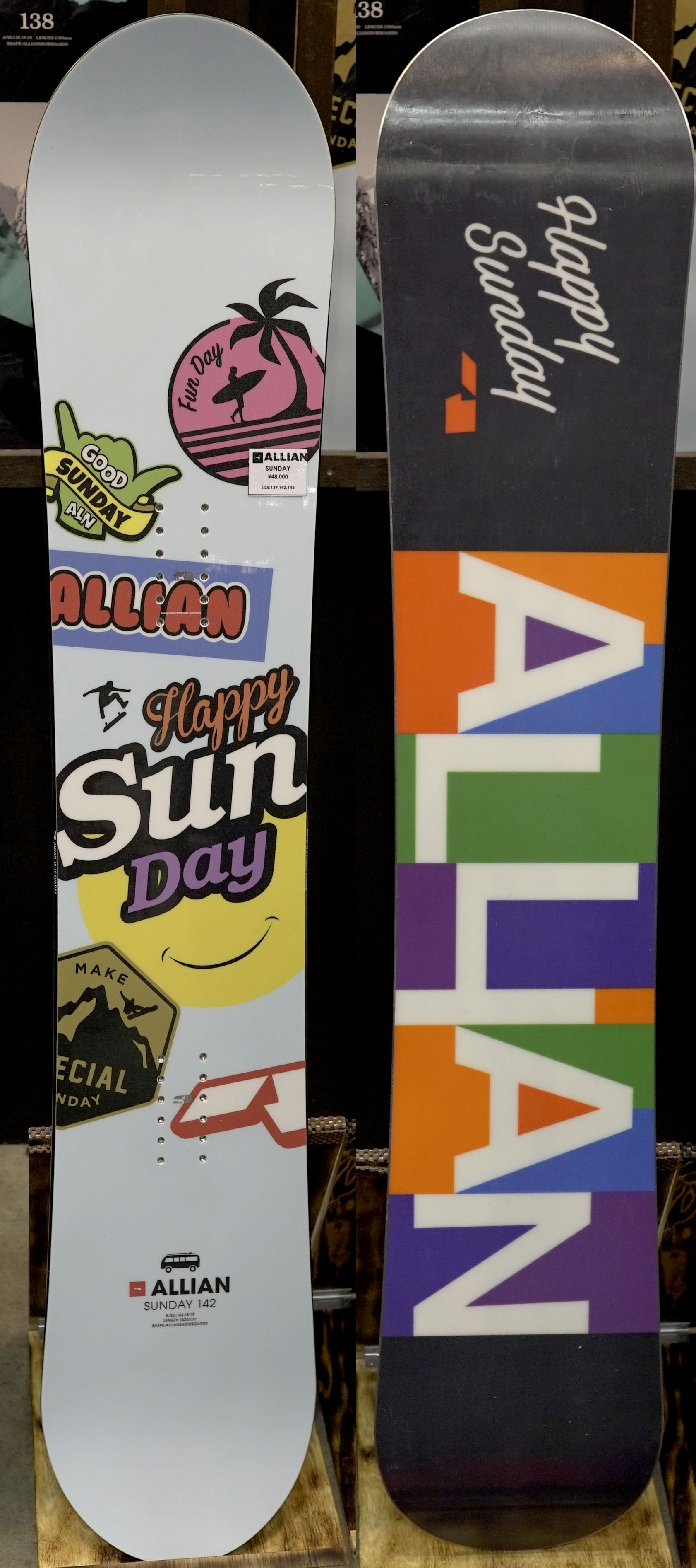 ★早期予約大特価26%OFF★アライアン（ALLIAN）【SUNDAY】 18-19 スノーボード 2019年