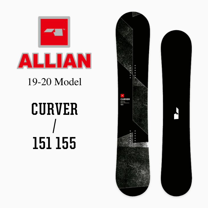 ALLIAN CURVER アライアン カーバー スノーボード 151cm Amazon | アライアン SNOWBOARD CURVER スノーボード 151cm