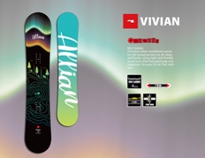 スノーボード ALLIAN VIVIAN 138cm VIVIAN | ALLIAN SNOWBOARDS
