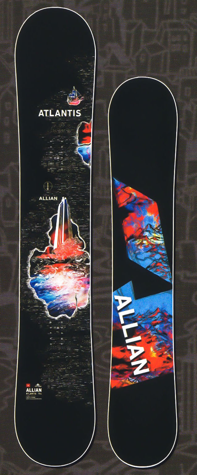 赤字覚悟！スーパーセール!各1本限定★大特価★アライアン（ALLIAN）【ATLANTIS】 17-18スノーボード 2018年