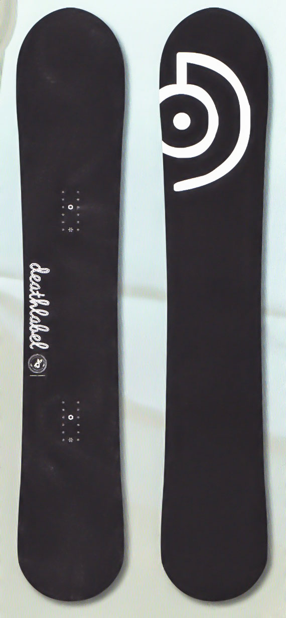 DEATH LABEL BONELESS スノーボード 黒 デスレーベル DEATH LABEL BONELESS 151cm 20-21