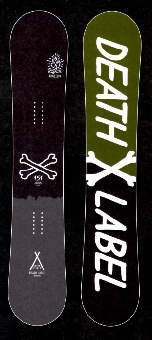 ★売尽しセール！大特価★　144一本限定！　デスレーベル（DEATH LABEL）【BONELESS】15-16 スノーボード 2016年