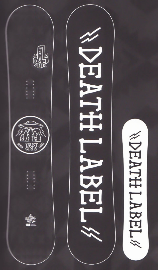 在庫処分セール!各1本限定★大特価★デスレーベル（DEATH LABEL）【TRUST GIRLS】 17-18スノーボード 2018年