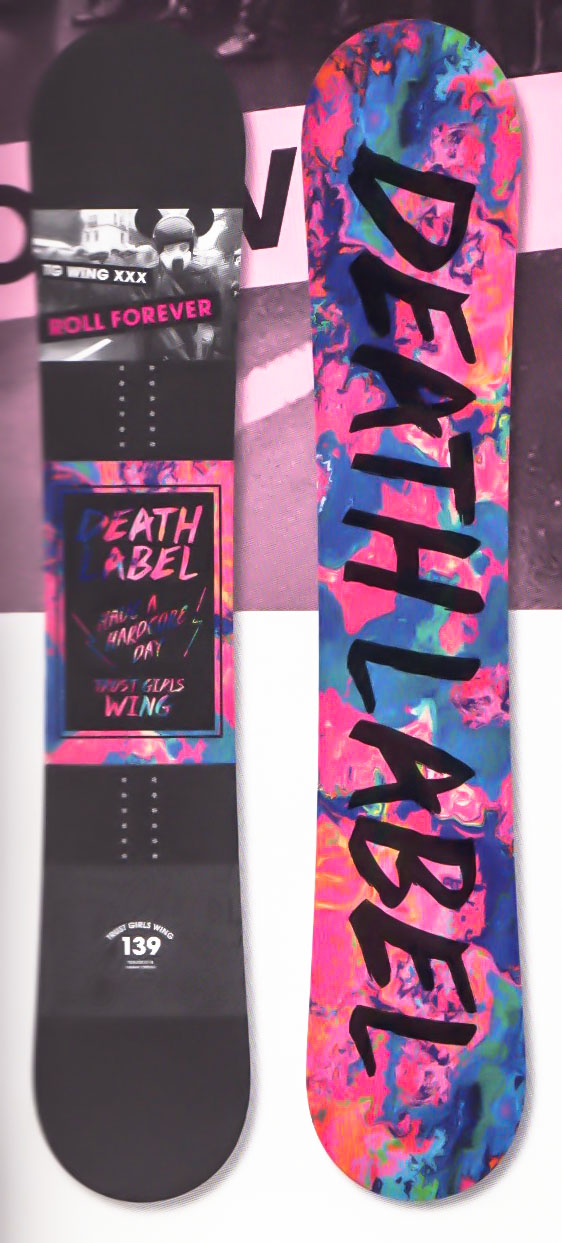 売り切れ御免!赤字覚悟のスーパーセール!各1本限定★大特価★デスレーベル（DEATH LABEL）【TRUST GIRLS WING】 17-18スノーボード 2018年