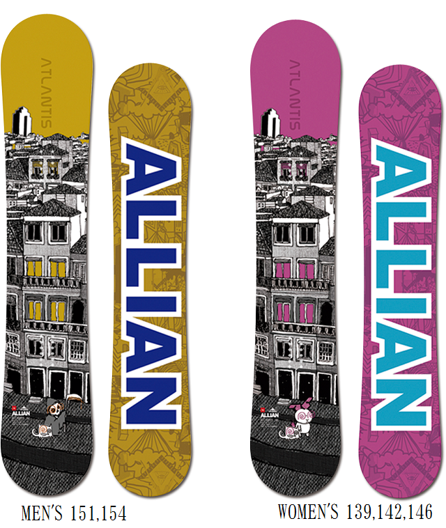 ALLIAN 激レア名機　ファーストボード最適！　スノボーセット ALLIAN 激レア名機 ファーストボード最適！ スノボーセット