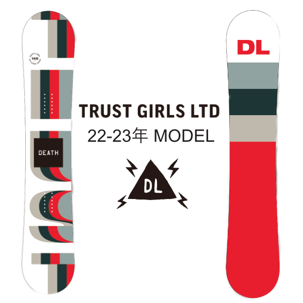 デスレーベル(DEATH LABEL) 22-23モデル ボード TRUST GRILS LTD