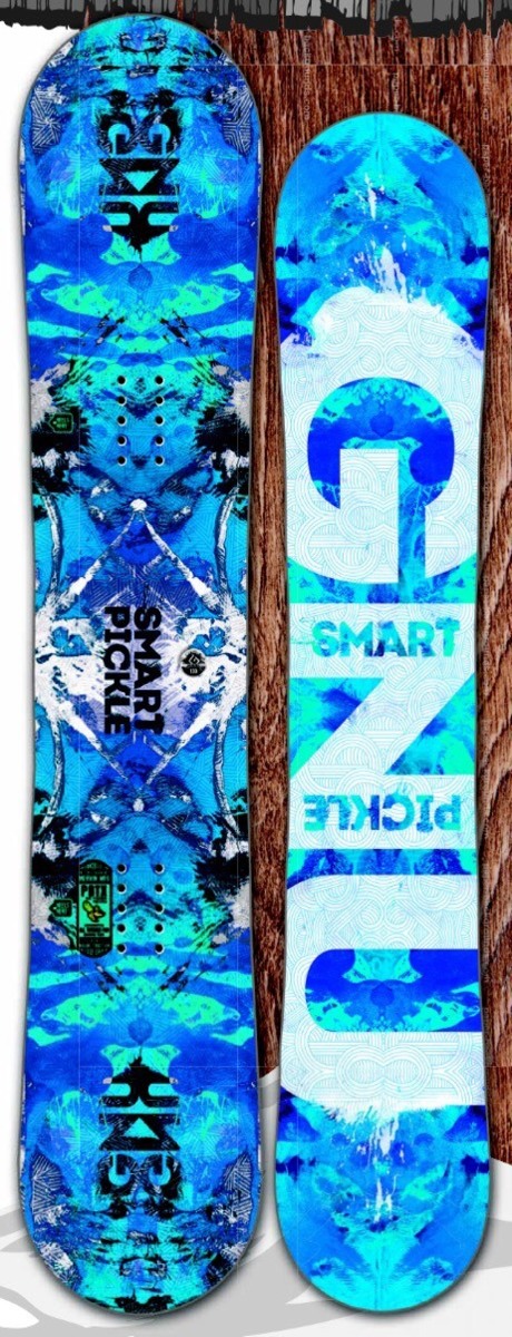 グヌー（GNU）【SMART PICKLE MINI】 15-16 スノーボード 2016年