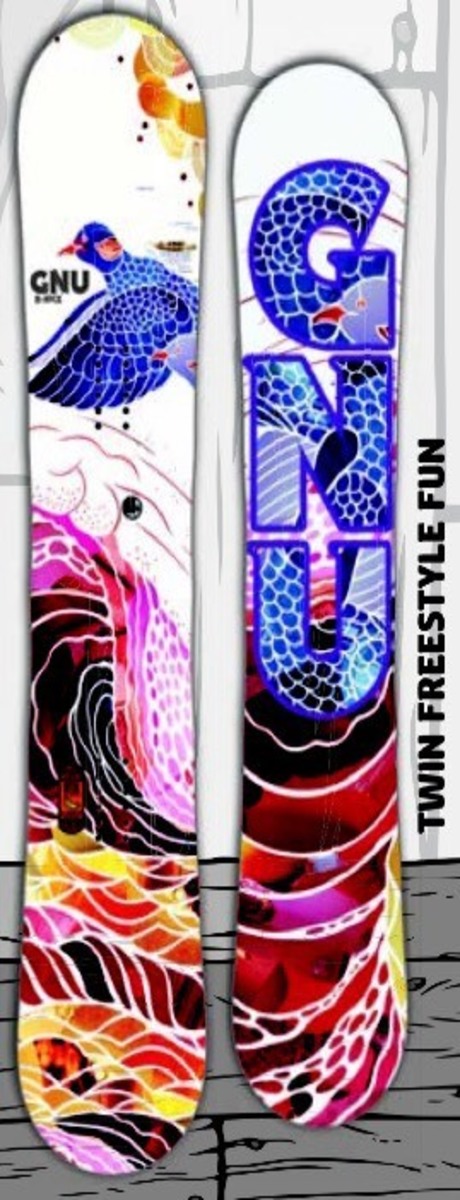 グヌー（GNU）【B-NICE FLIGHT】 15-16 スノーボード 2016年