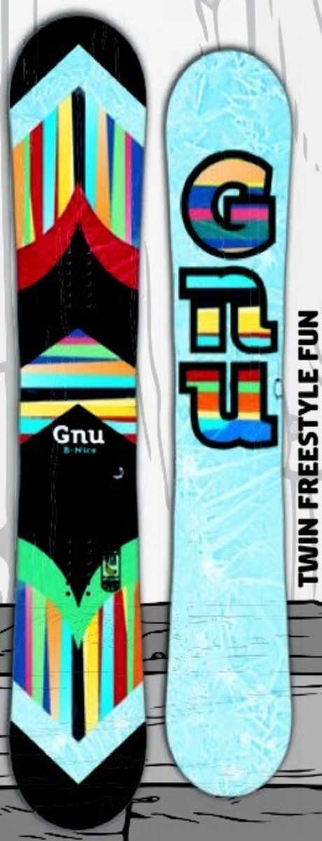 グヌー（GNU）【B-NICE PATTERN】 15-16 スノーボード 2016年