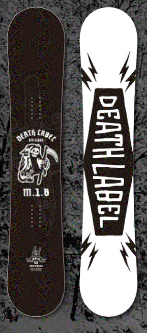 売尽しセール★売り切れ御免★限定1本！大特価★ デスレーベル（DEATH LABEL）【MEN IN BLACK】16-17 スノーボード 2017年