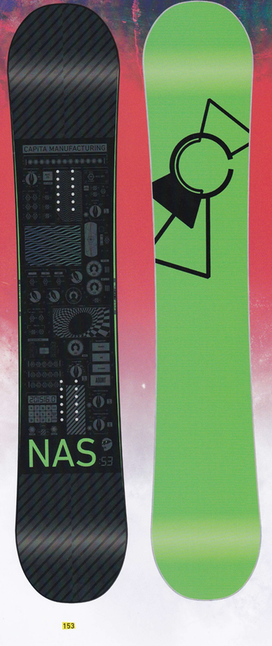 大特価★キャピタ（CAPITA）【NAS】 15-16スノーボード 2016年