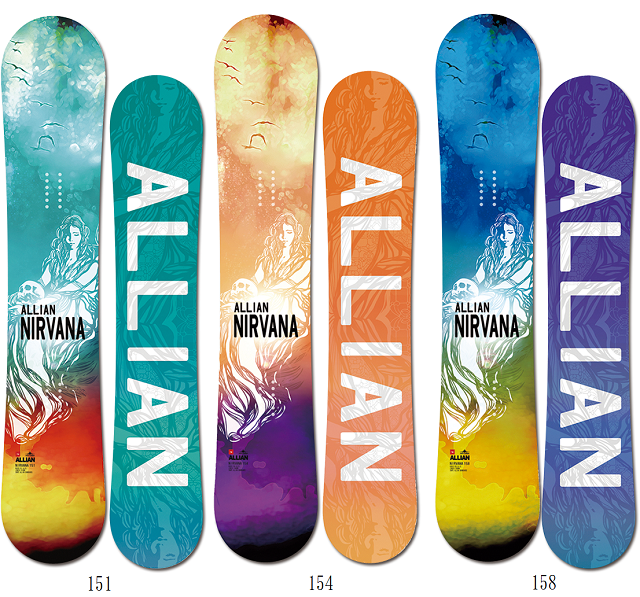 大人気‼️アライアン　Allian Nirvana 151 スノーボード Amazon | 19-20 ALLIAN アライアン NIRVANA ニルバーナ ニルヴァーナ
