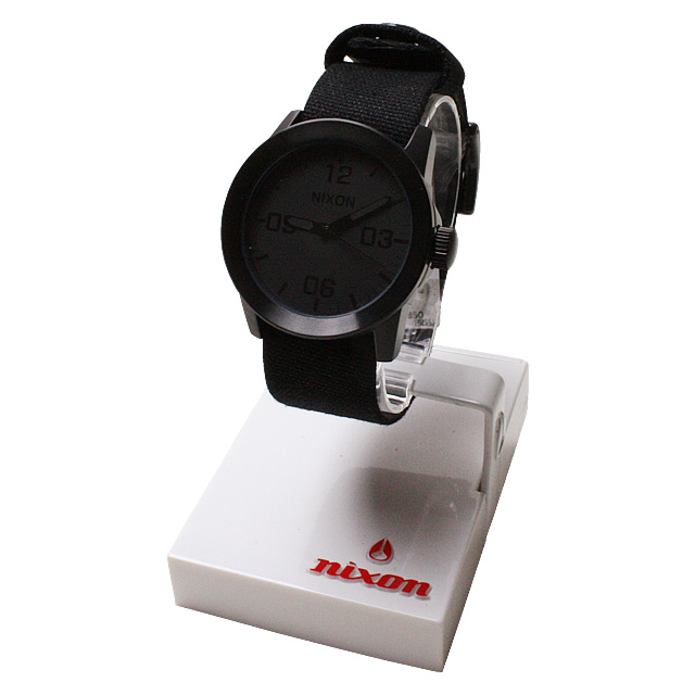 ニクソン[NIXON] THE PRIVATE (ALL BLACK)