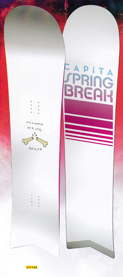 キャピタ（CAPITA）【SPRING BREAK】 15-16スノーボード 2016年