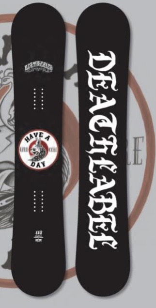 DEATH LABEL「KINTONE 158W」＿抜群の浮遊感と滑走性、絶妙な