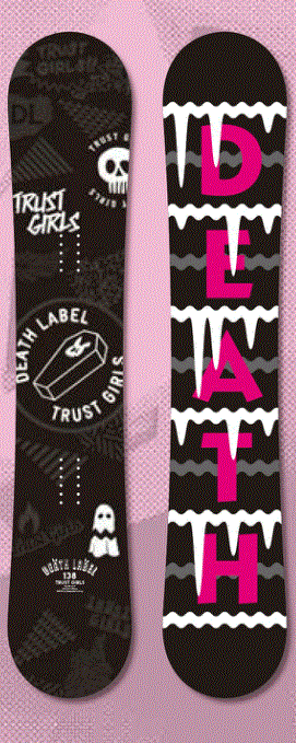 限定1★スペシャルセール★国内最安値!早い者勝ち！大特価★ デスレーベル（DEATH LABEL）【TRUST GIRLS】16-17 スノーボード 2017年