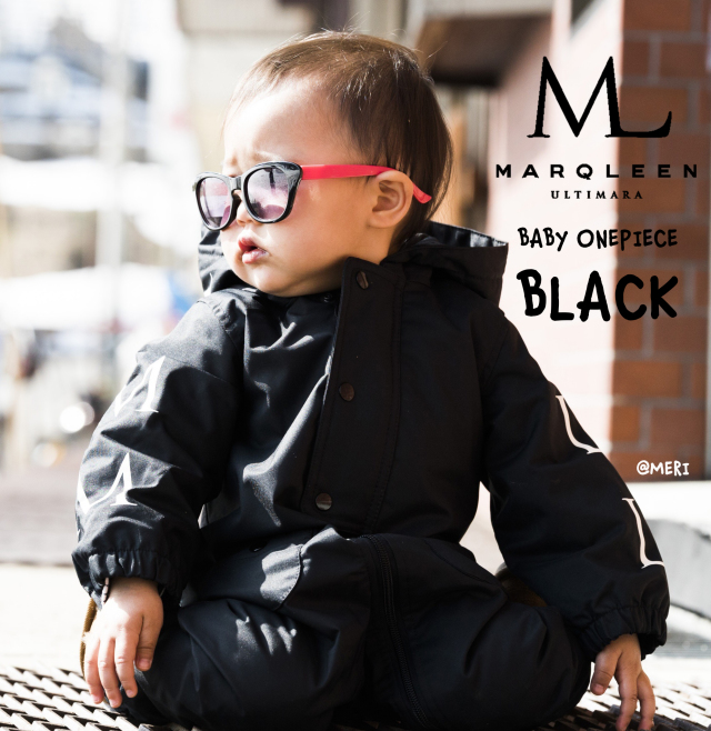 マークリーン（MARQLEEN）BABY ONE PIECE カラー：BLACK 18-19モデル