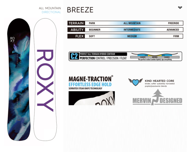 ROXY 20-21 BREEZE 商品画像