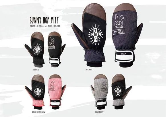 デスレーベル（DEATH LABEL）GLOVE グローブ　BUNNY HOP MITT 【お買い得価格20％OFF】