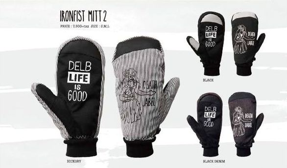 デスレーベル（DEATH LABEL）GLOVE グローブ　IRONFIST MITT２ 【お買い得価格20％OFF】