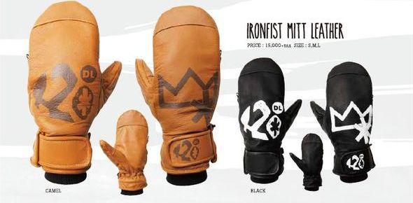 デスレーベル（DEATH LABEL）GLOVE グローブ　IRONFIST MITT LATHER 【お買い得価格！】