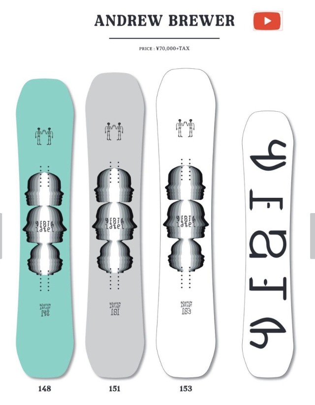 DEATH-LABEL 25-26モデル【ANDREW BREWER】