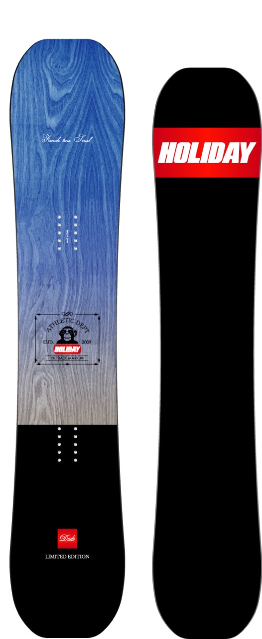 限定1本★早期予約★ホリデー（HOLIDAY）【DUDE FREERIDE TWIN】15-16 スノーボード 2016年