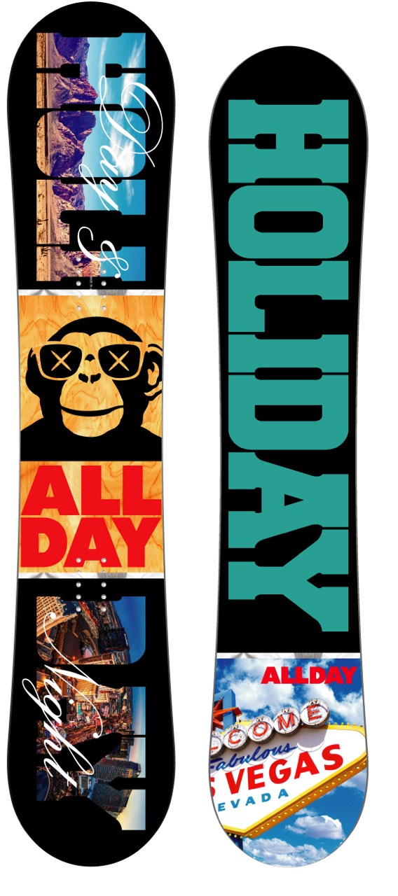 限定１本★スーパーセール★ホリデー（HOLIDAY）【ALL DAY】15-16 スノーボード 2016年