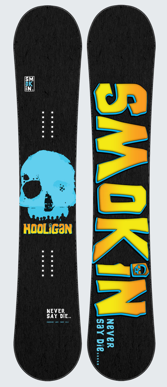 スーパーセール★各1本限定★大特価★ スモーキン（SMOKIN）【HOOLIGAN】15-16 スノーボード 2016年