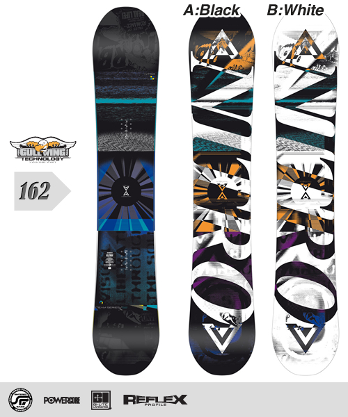 NITRO[ナイトロ]【TEAM SERIES GULLWING】スノーボード 2013年モデル 162cm