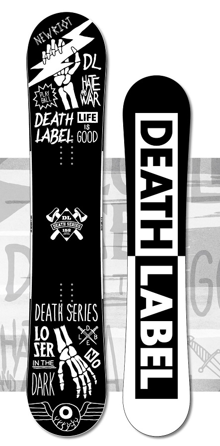 ★本数限定大特価★デスレーベル（DEATH LABEL）【DEATH SERIES】 14-15 スノーボード 2015年