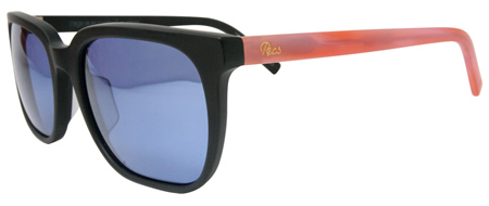 【2♭】MAT BLACK / MAT ROUGE (BLUE mirror)