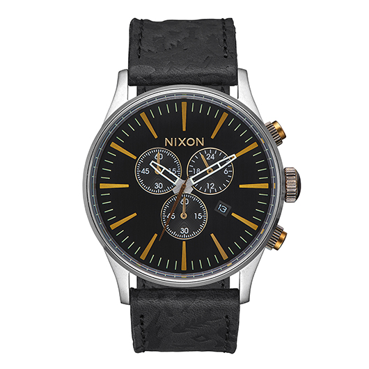 ニクソン（NIXON）Sentry Chrono Leather