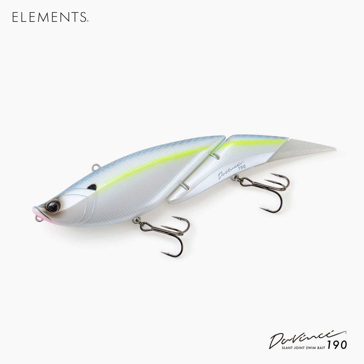 ELEMENTS ルアー|Davinci 190|機能と美を追求した唯一無二のスイムベイト（ダヴィンチ）|POND original通販