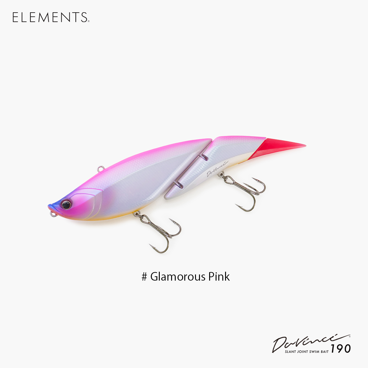 ELEMENTS ルアー|Davinci 190|機能と美を追求した唯一無二のスイムベイト（ダヴィンチ）|POND original通販