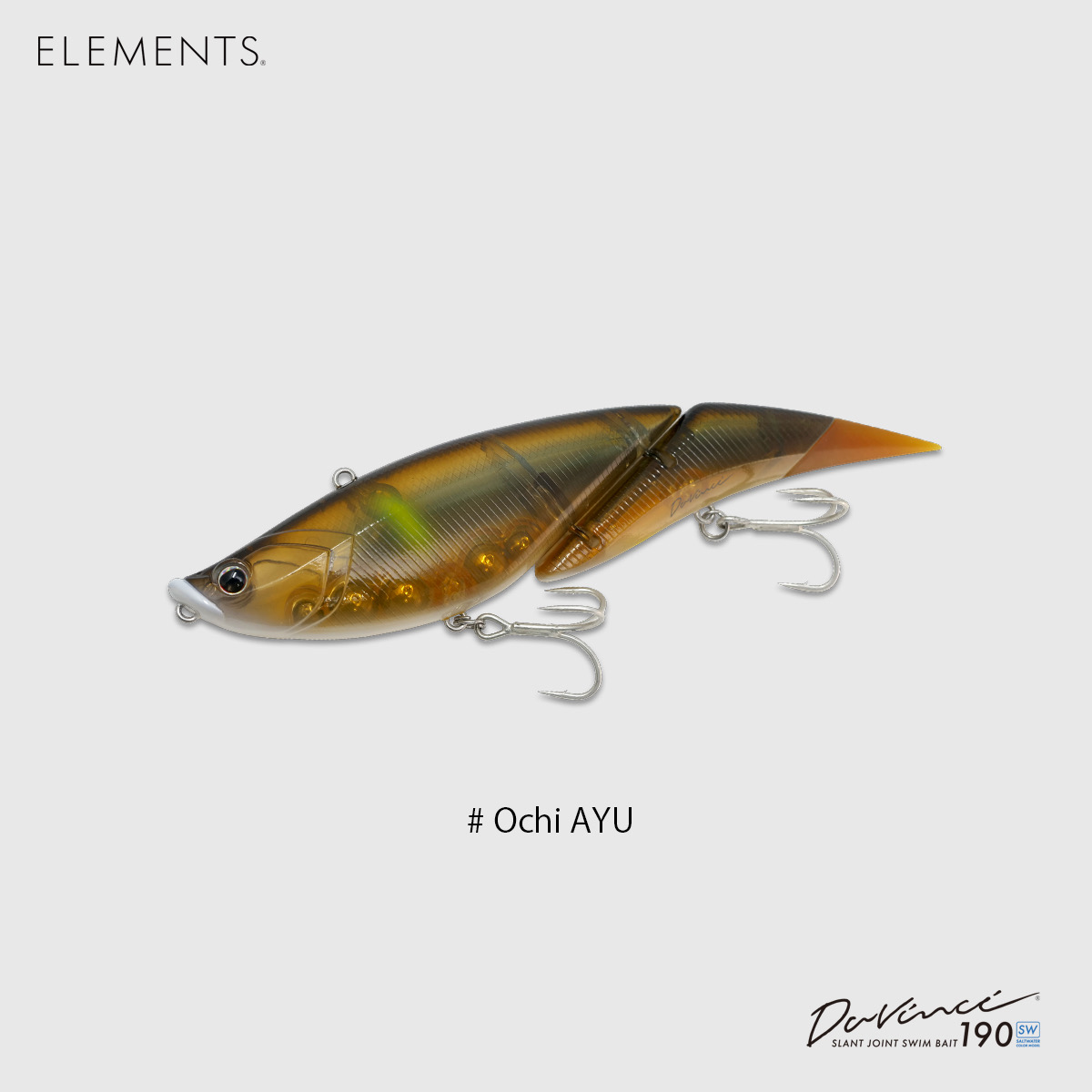 Davinci 190 ( ダヴィンチ 190 )SW COLOR（ソルトウォーター）#Ochi AYU