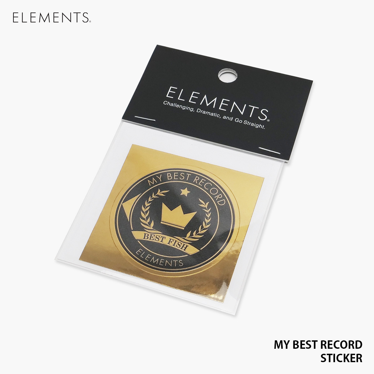 ELEMENTS MY BEST RECORD ステッカー