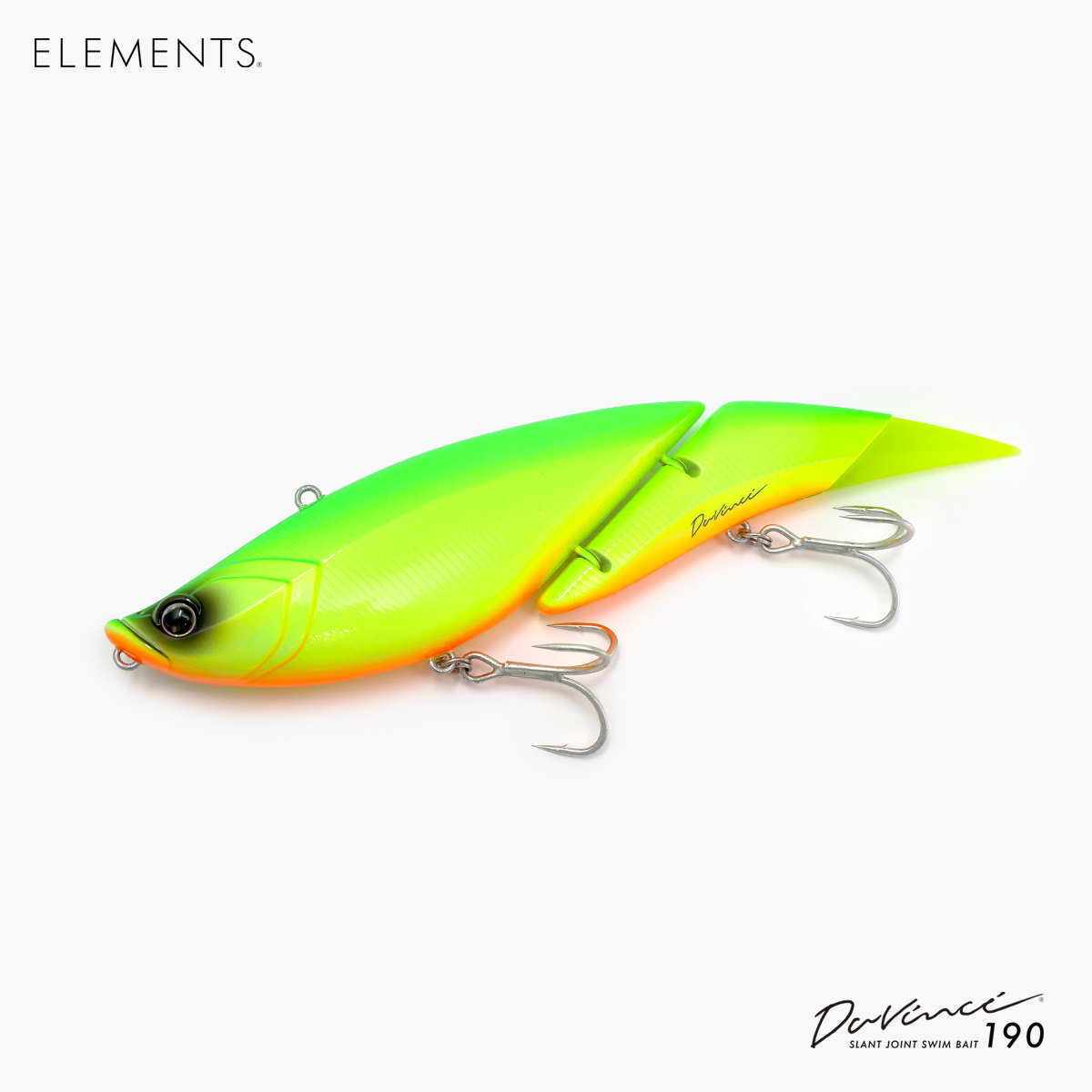 ELEMENTS ルアー|Davinci 190|機能と美を追求した唯一無二のスイムベイト（ダヴィンチ）|POND original通販