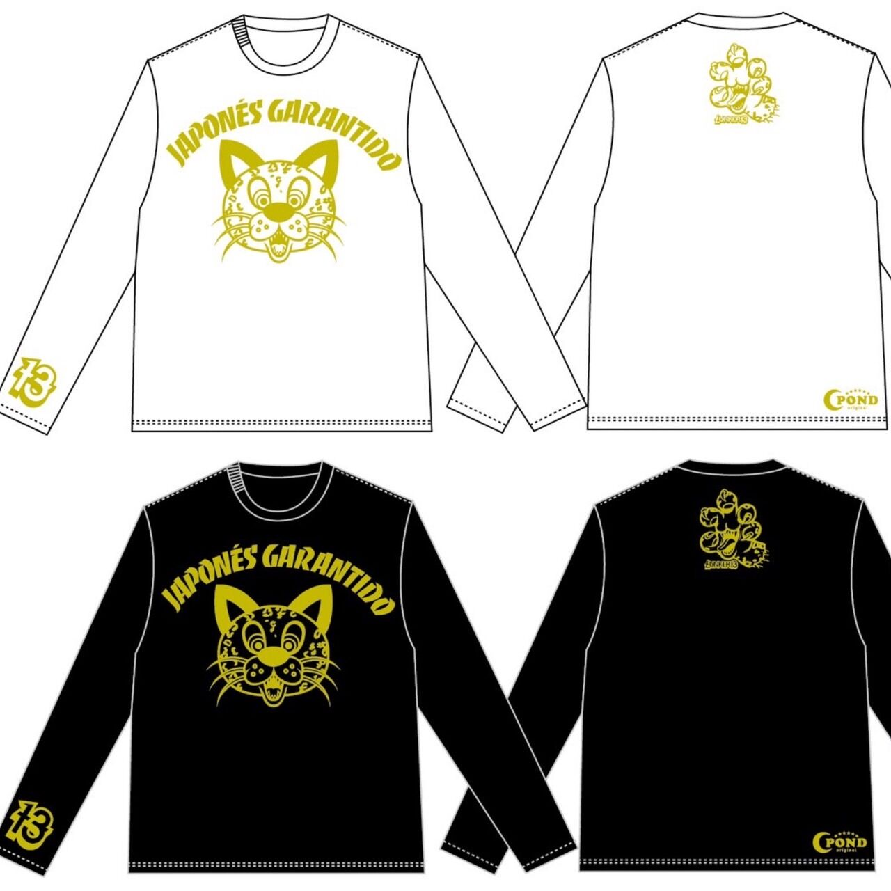 【LUNKER13コラボ】JAPONES GARANTGDO ドライロンT