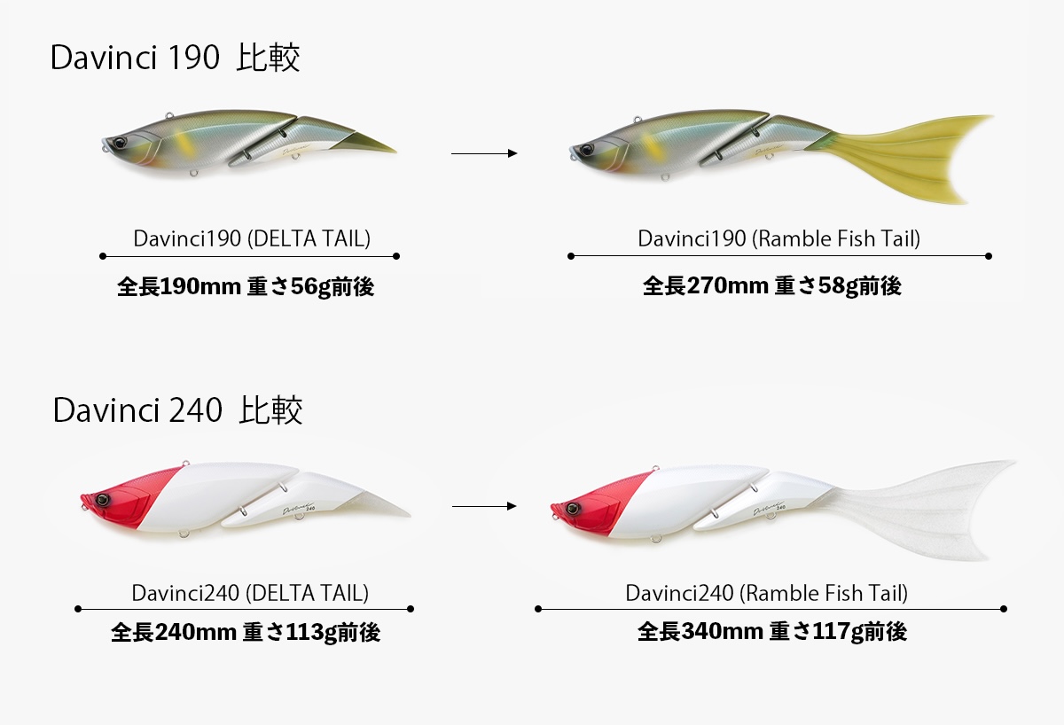 ELEMENTS Davinci Rumble Fish Tail