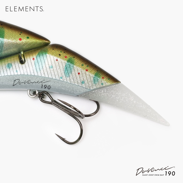 ELEMENTS ルアー|Davinci 190|機能と美を追求した唯一無二のスイムベイト（ダヴィンチ）|POND original通販