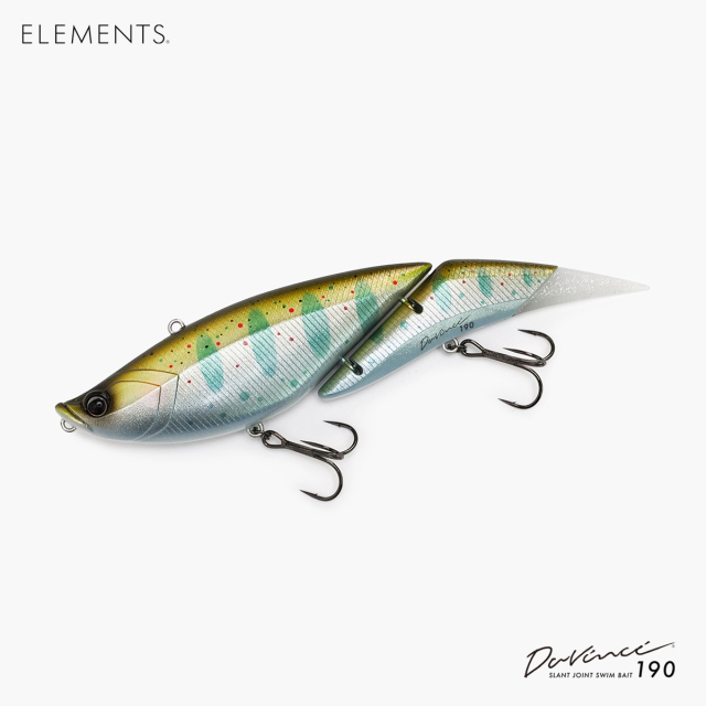 ELEMENTS ルアー|Davinci 190|機能と美を追求した唯一無二のスイムベイト（ダヴィンチ）|POND original通販