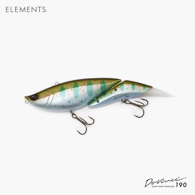 ELEMENTS ルアー|Davinci 190|機能と美を追求した唯一無二のスイムベイト（ダヴィンチ）|POND original通販