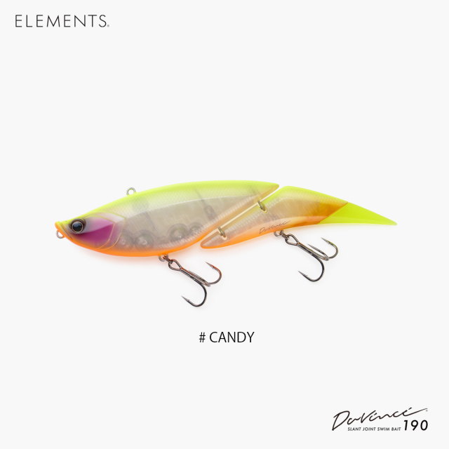 ELEMENTS ルアー|Davinci 190|機能と美を追求した唯一無二のスイムベイト（ダヴィンチ）|POND original通販