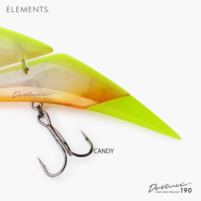 ELEMENTS ルアー|Davinci 190|機能と美を追求した唯一無二のスイムベイト（ダヴィンチ）|POND original通販
